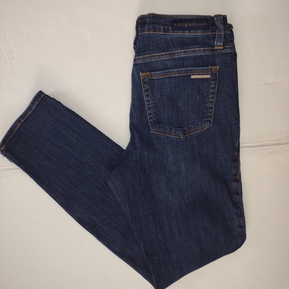 pantalones de mesclilla  Rock Y  Repulic  denim  para mujer talla 10
